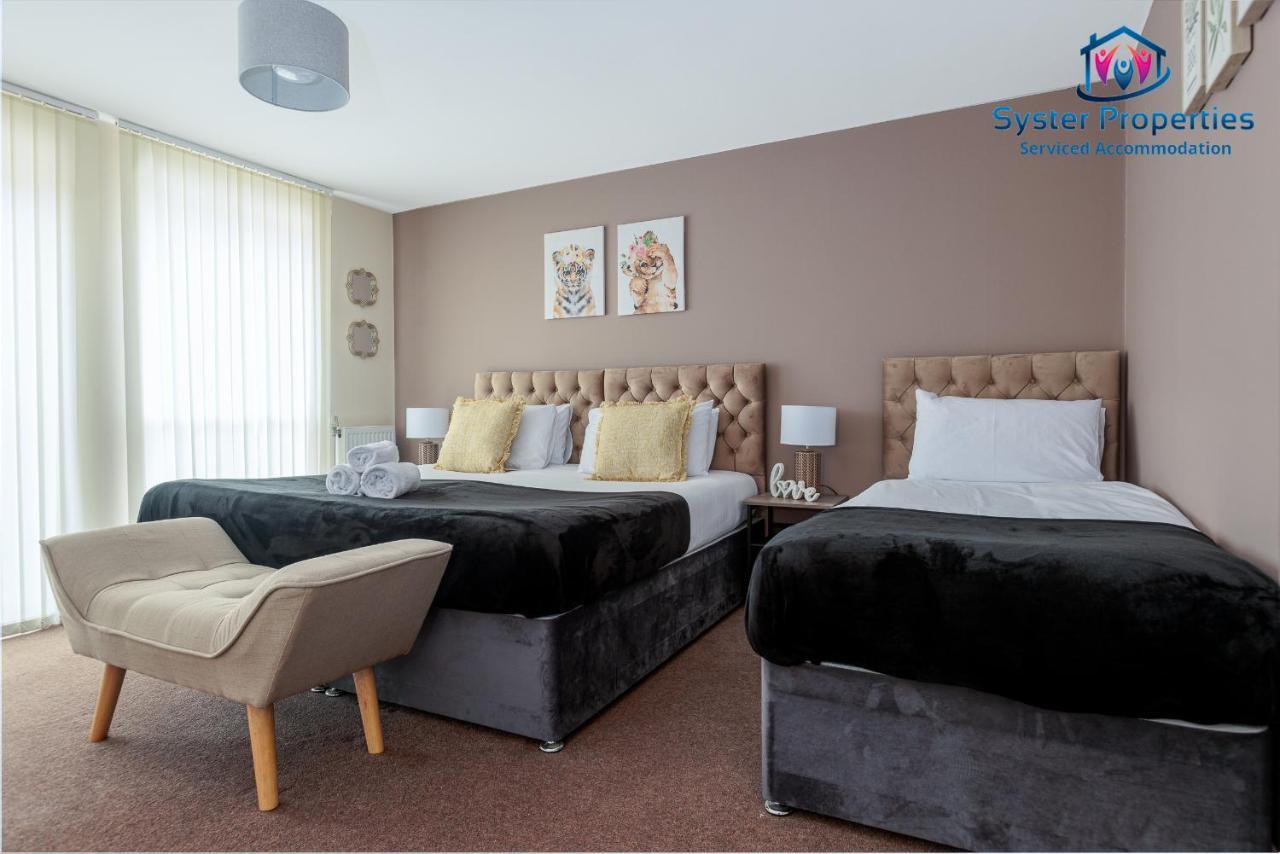 Syster Properties Serviced Accommodation Leicester 5 Bedroom House Glen View エクステリア 写真