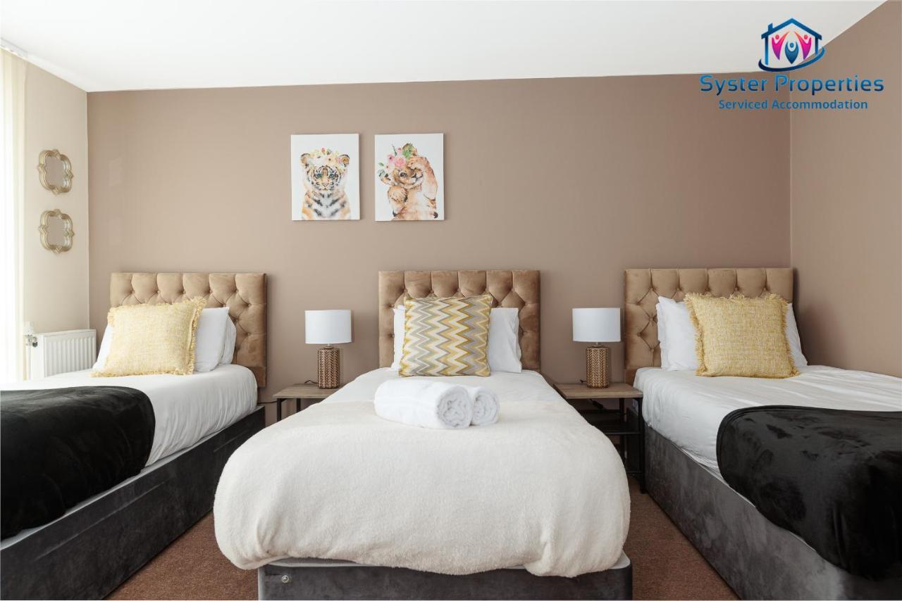 Syster Properties Serviced Accommodation Leicester 5 Bedroom House Glen View エクステリア 写真