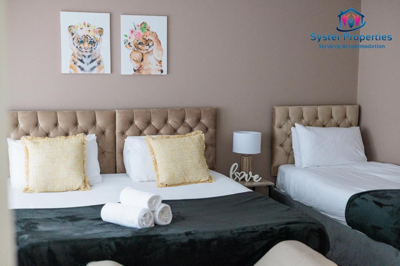 Syster Properties Serviced Accommodation Leicester 5 Bedroom House Glen View エクステリア 写真
