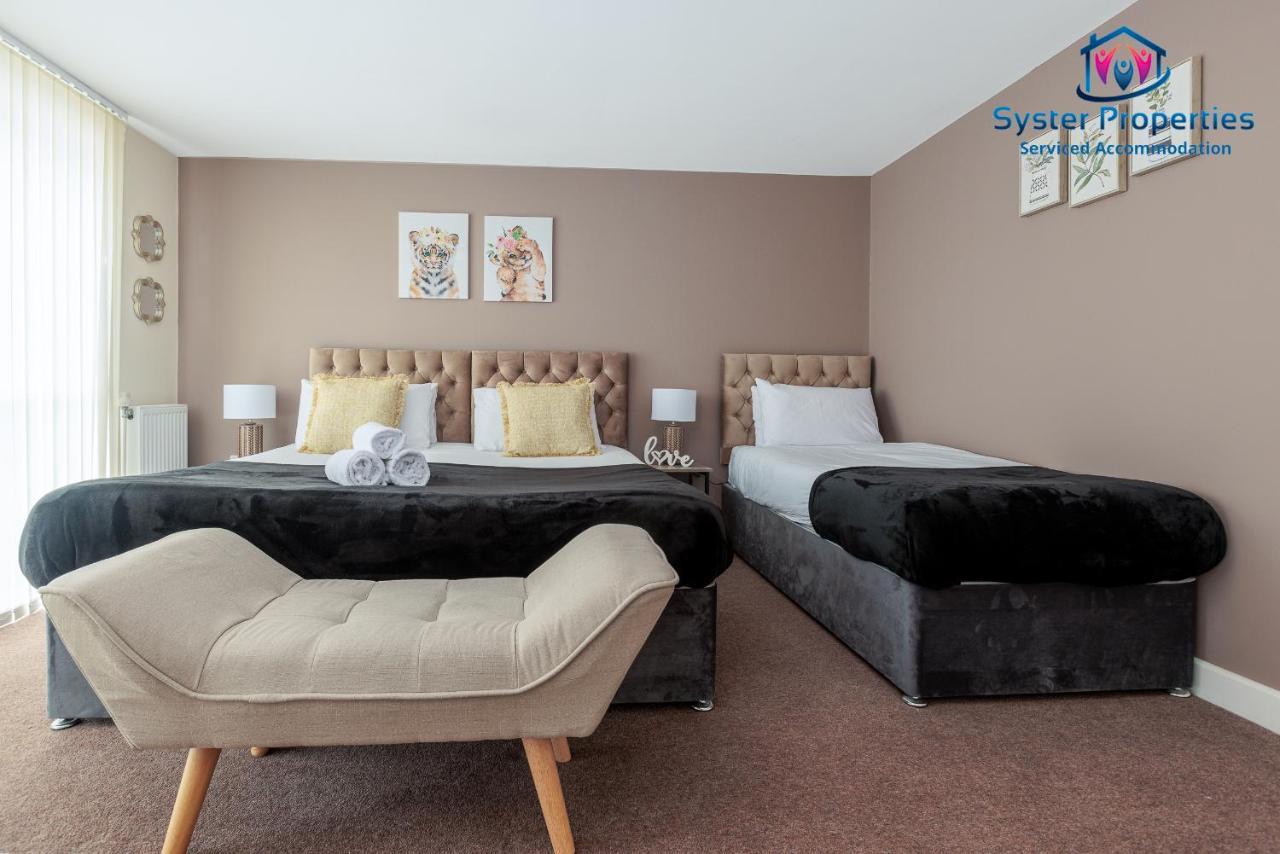 Syster Properties Serviced Accommodation Leicester 5 Bedroom House Glen View エクステリア 写真
