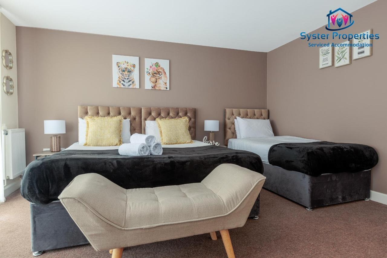 Syster Properties Serviced Accommodation Leicester 5 Bedroom House Glen View エクステリア 写真