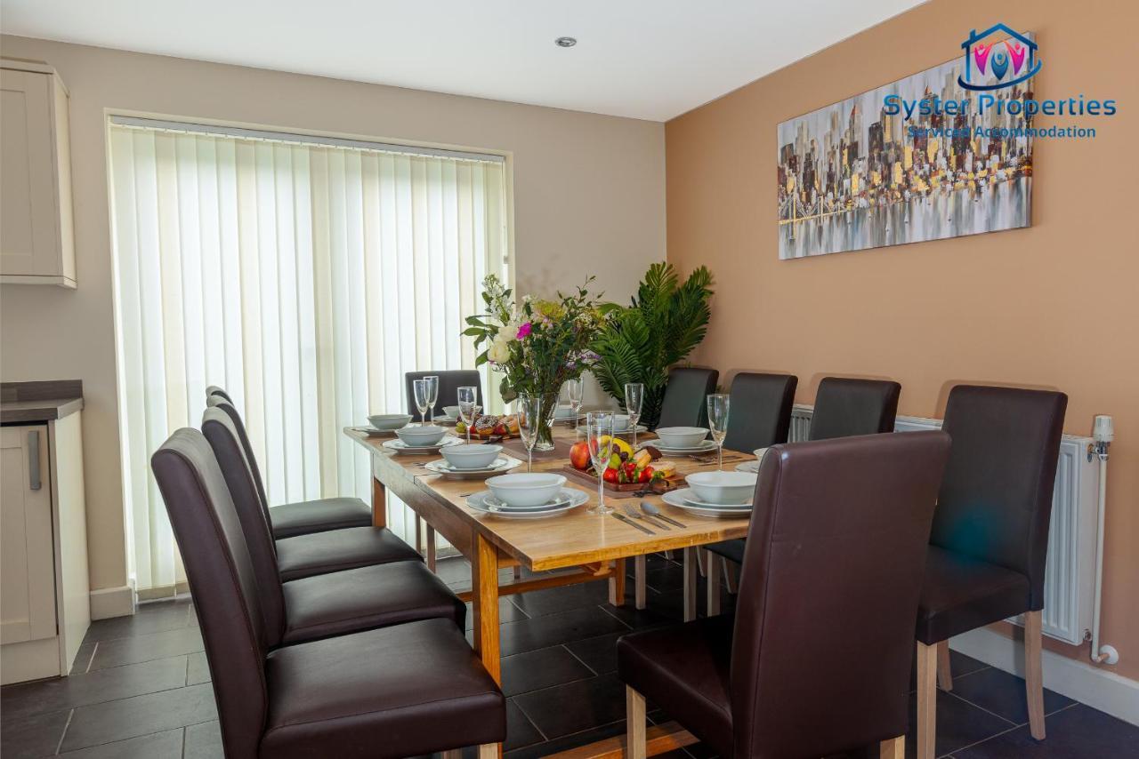 Syster Properties Serviced Accommodation Leicester 5 Bedroom House Glen View エクステリア 写真